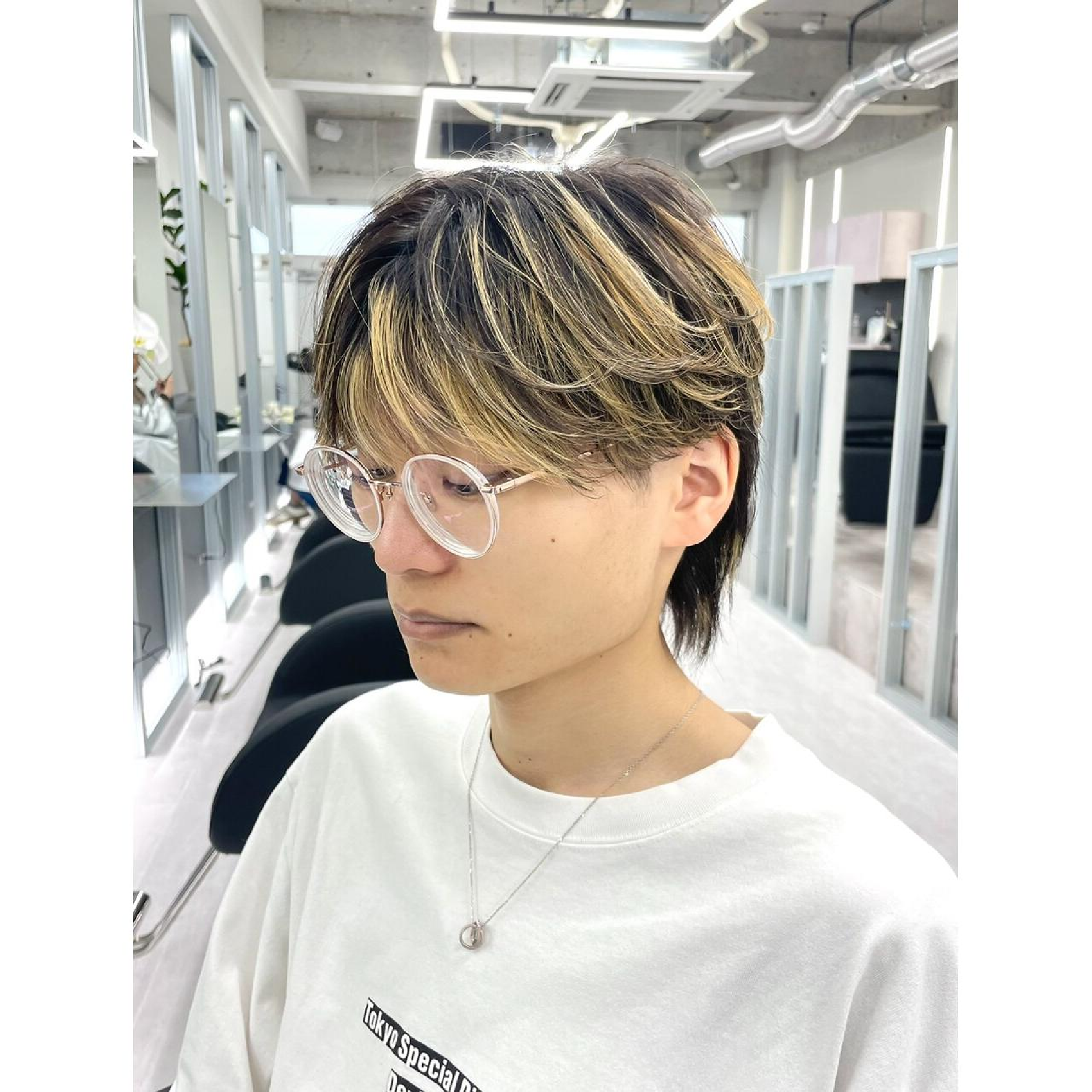 【Men's限定】メンズハイライト+カット