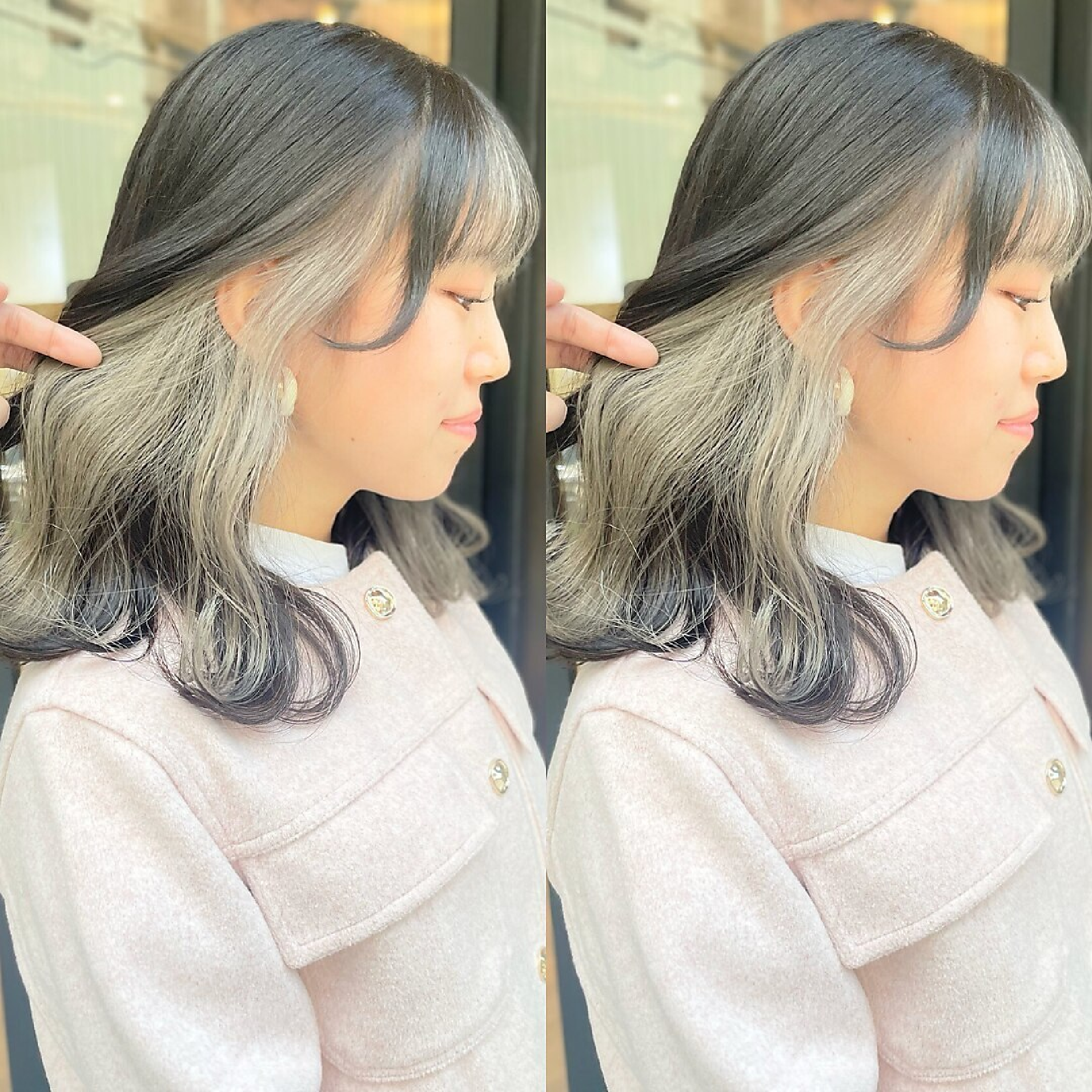 お洒落女子必見☆ボンディングケアブリーチ（インナーorイヤリングカラー博多