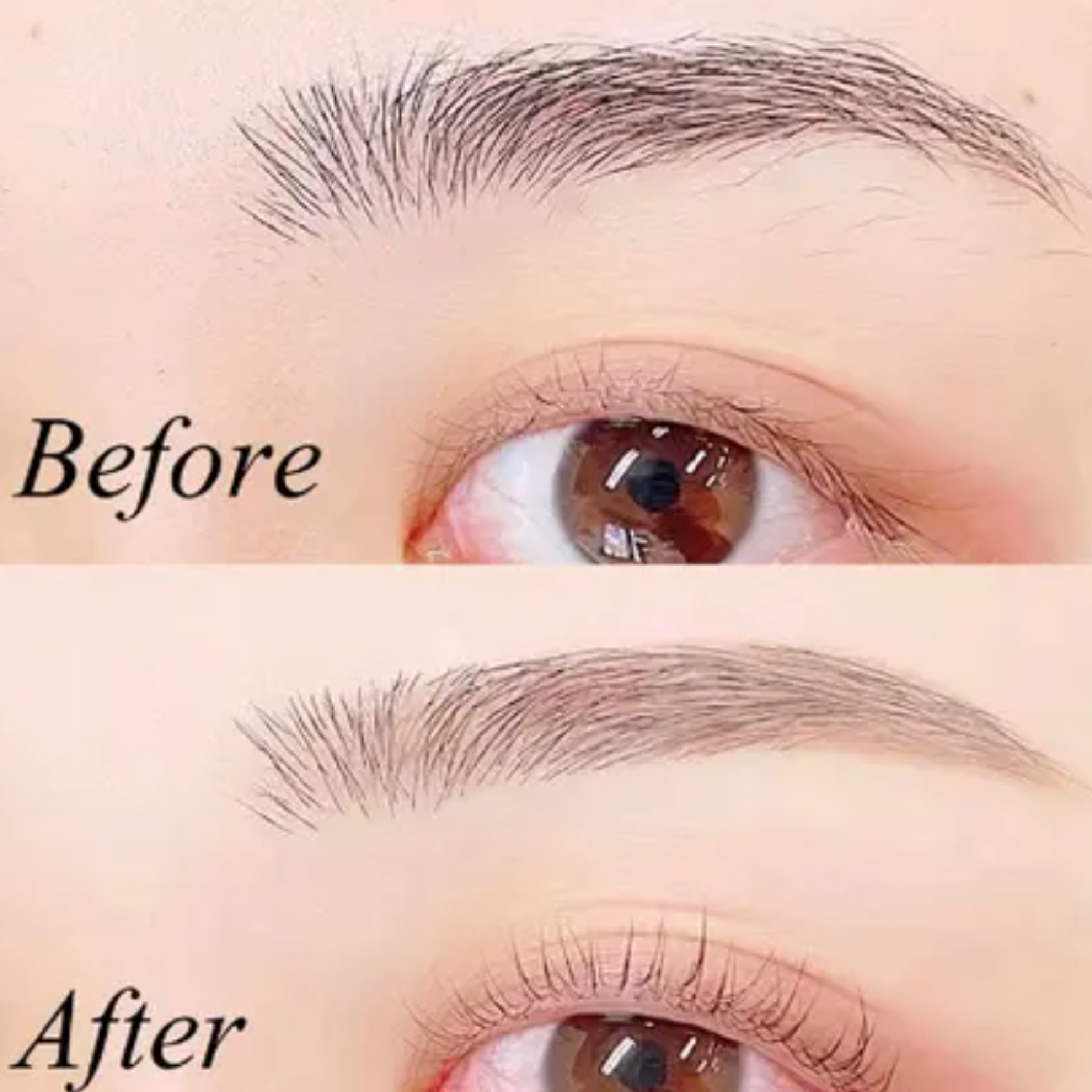 学割U24🎓《ナチュラル眉🌱》美眉アイブロウWAX＋間引き (メイク込)