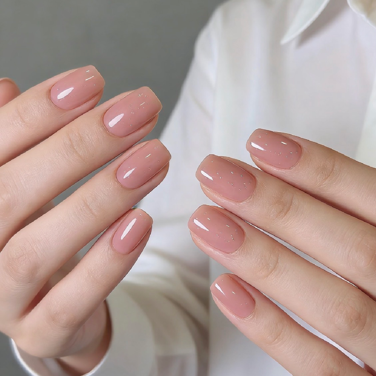 新規お客様のみHAND★【オフ込み】"ちゅるちゅる"透け感ワンカラー