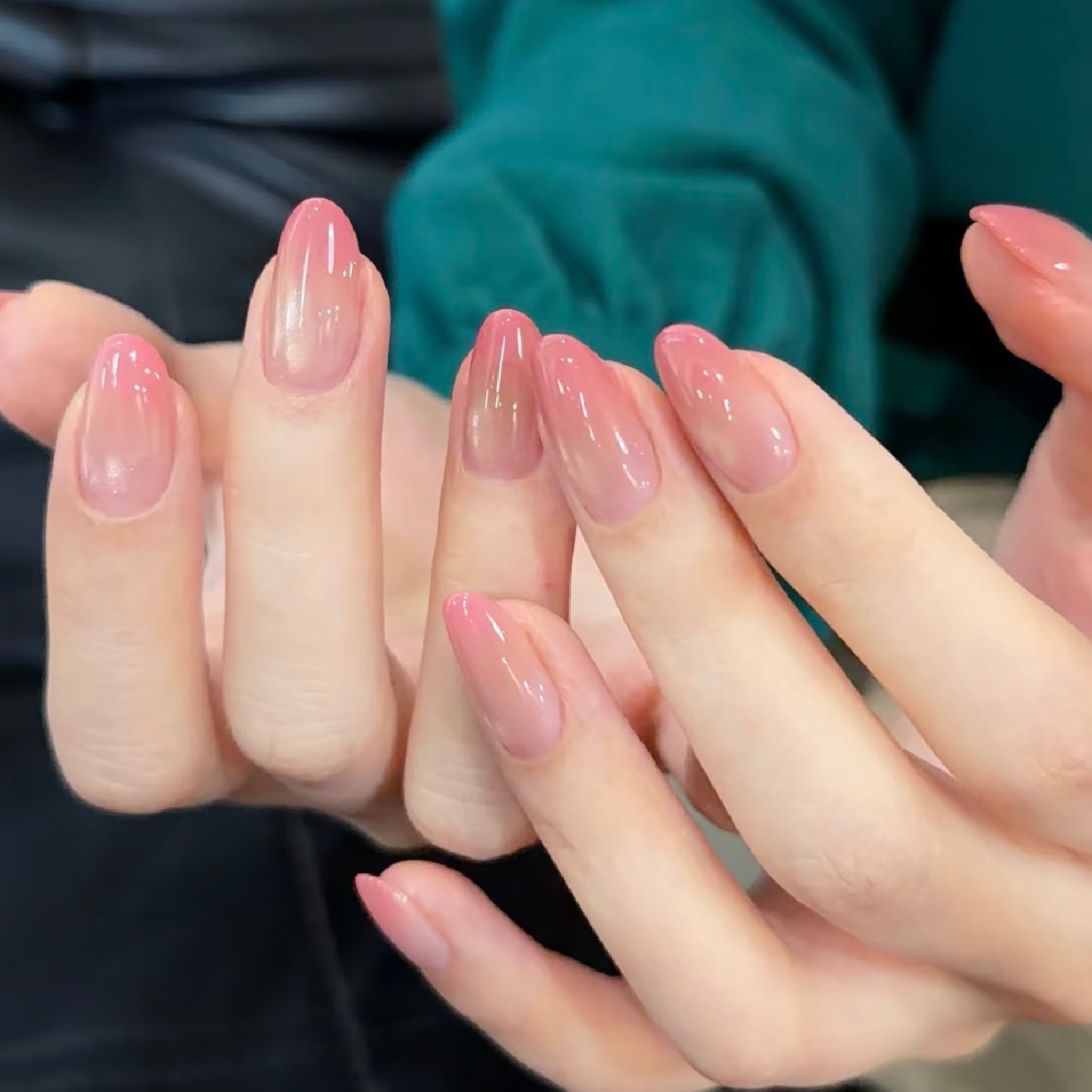 HAND【オフ込み】夏☆さっぱりフルーツソーダネイル☆