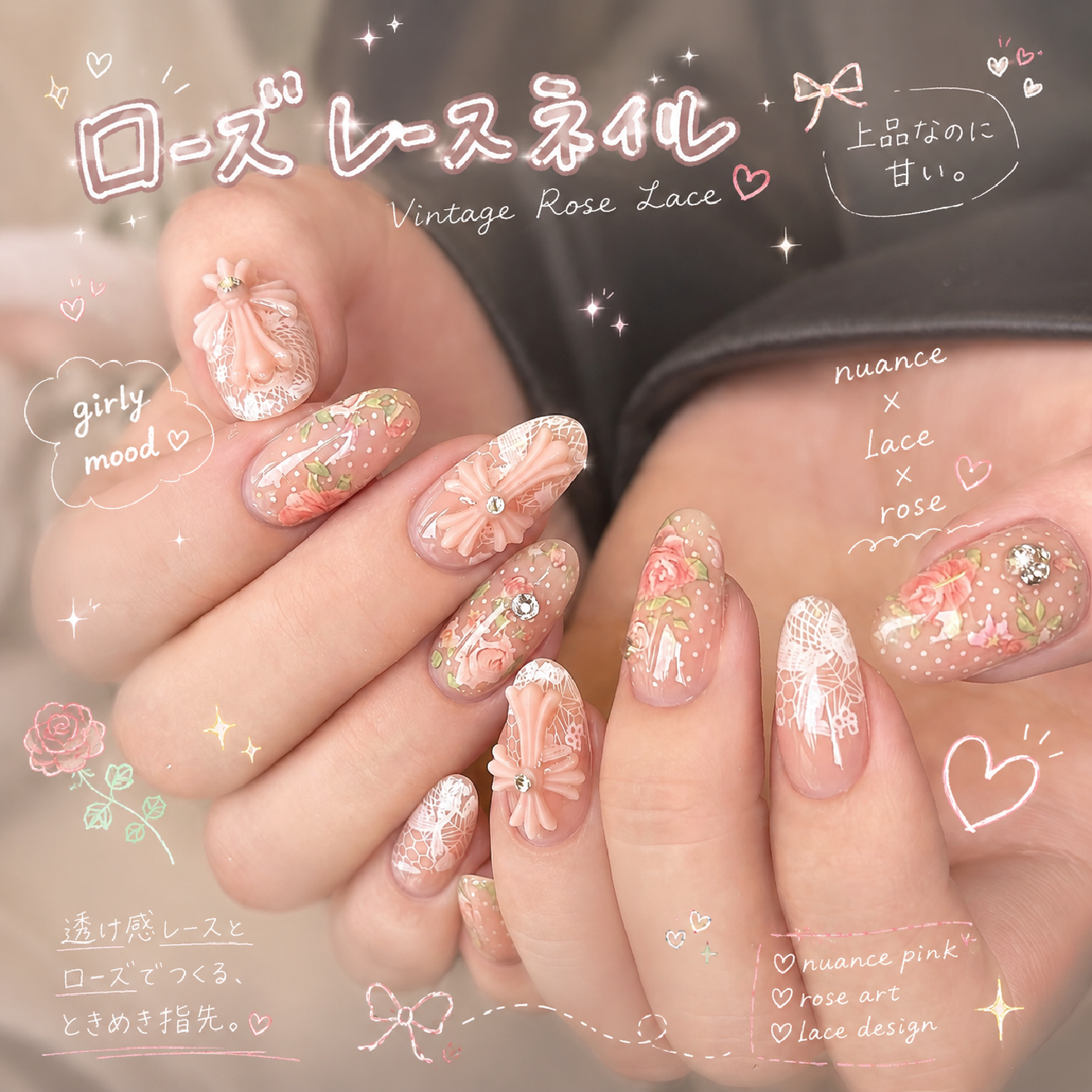 HAND【オフ込み】ワンホンネイル(持ち込みデザイン¥9980)