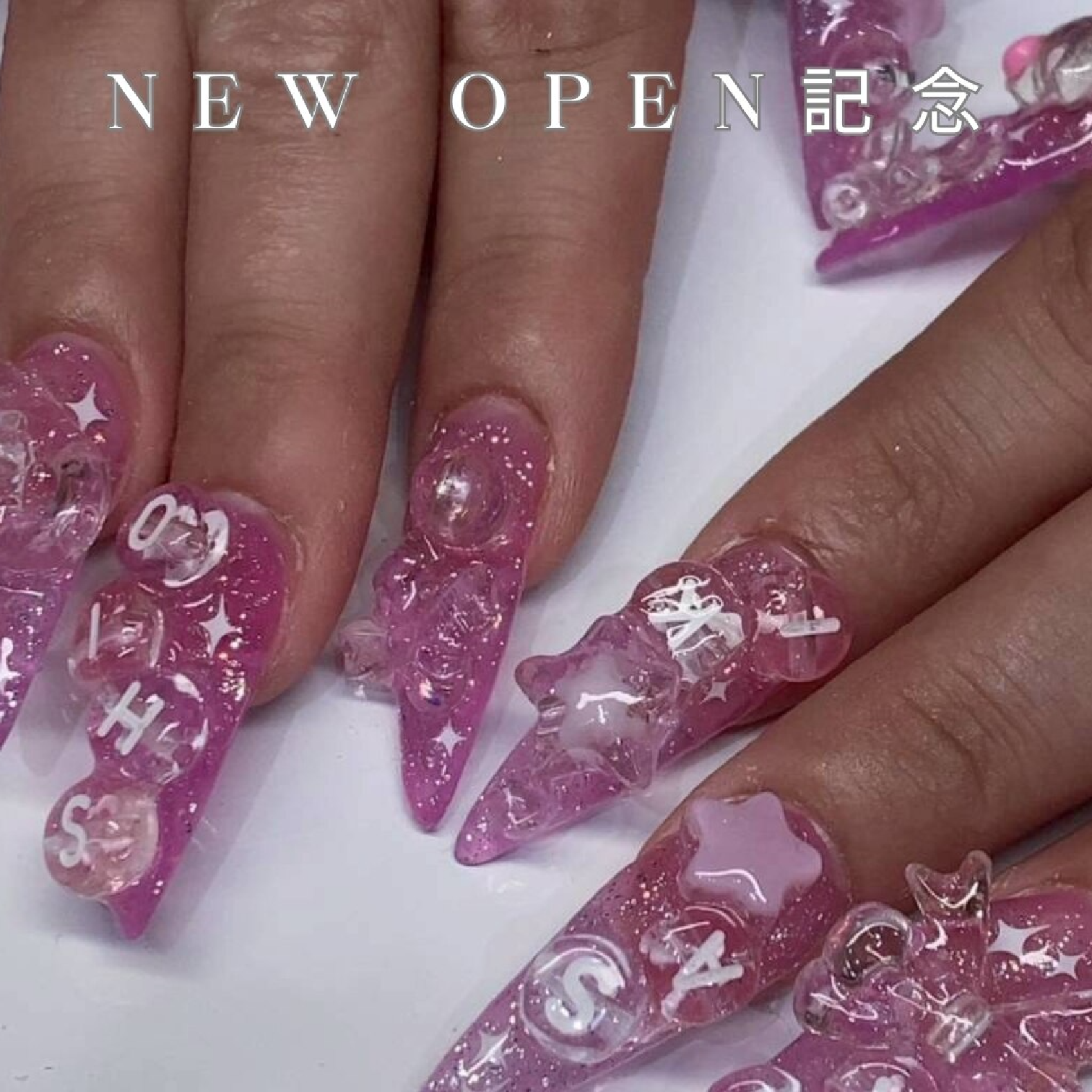 【NEWOPEN記念】持ち込みデザイン☆6本デザインアートコース