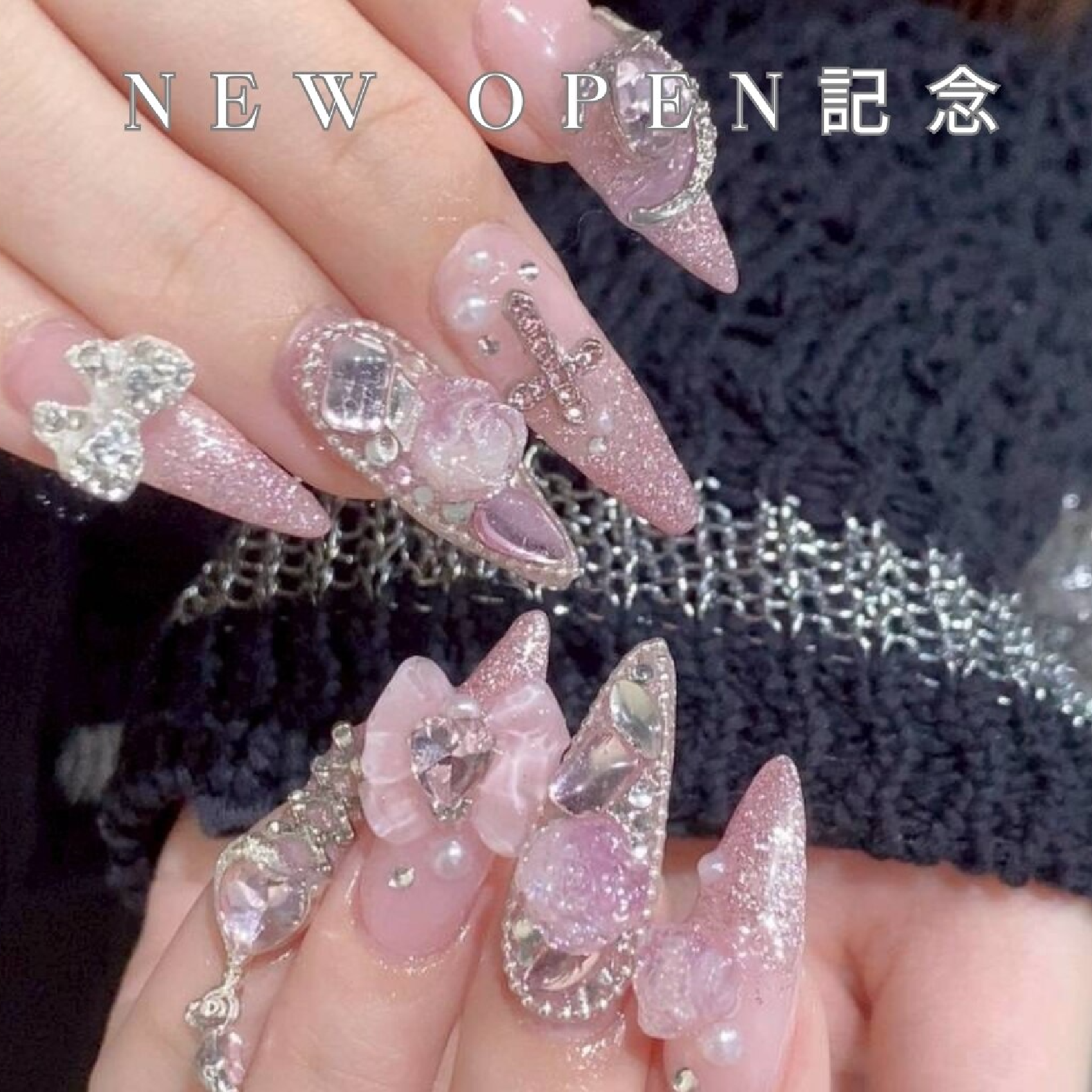 【ハンド】自店オフ無料★フラッシュワンカラーネイル　¥6900