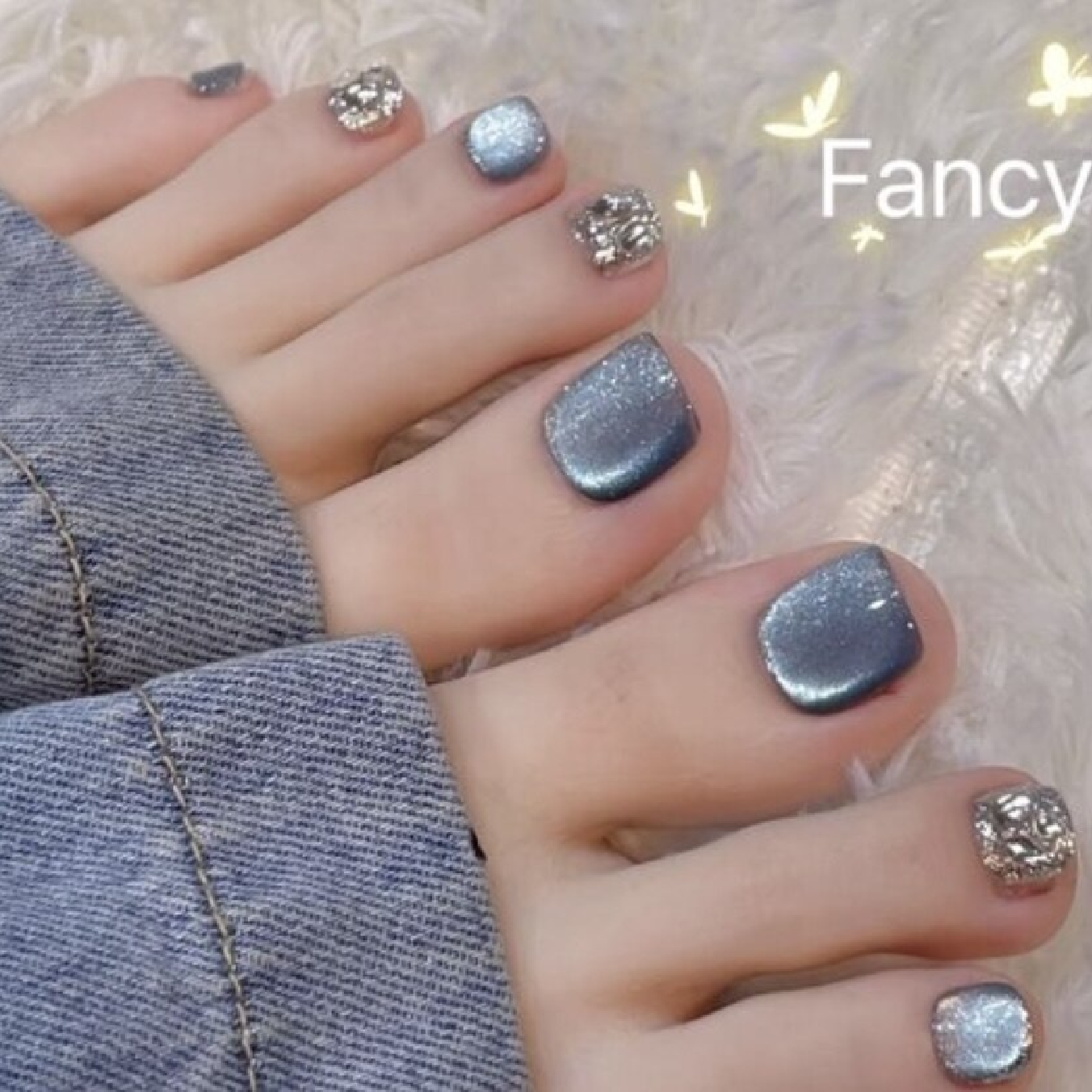 Foot定額デザイン20種類■韓国・ワンホン風ネイル 7500円