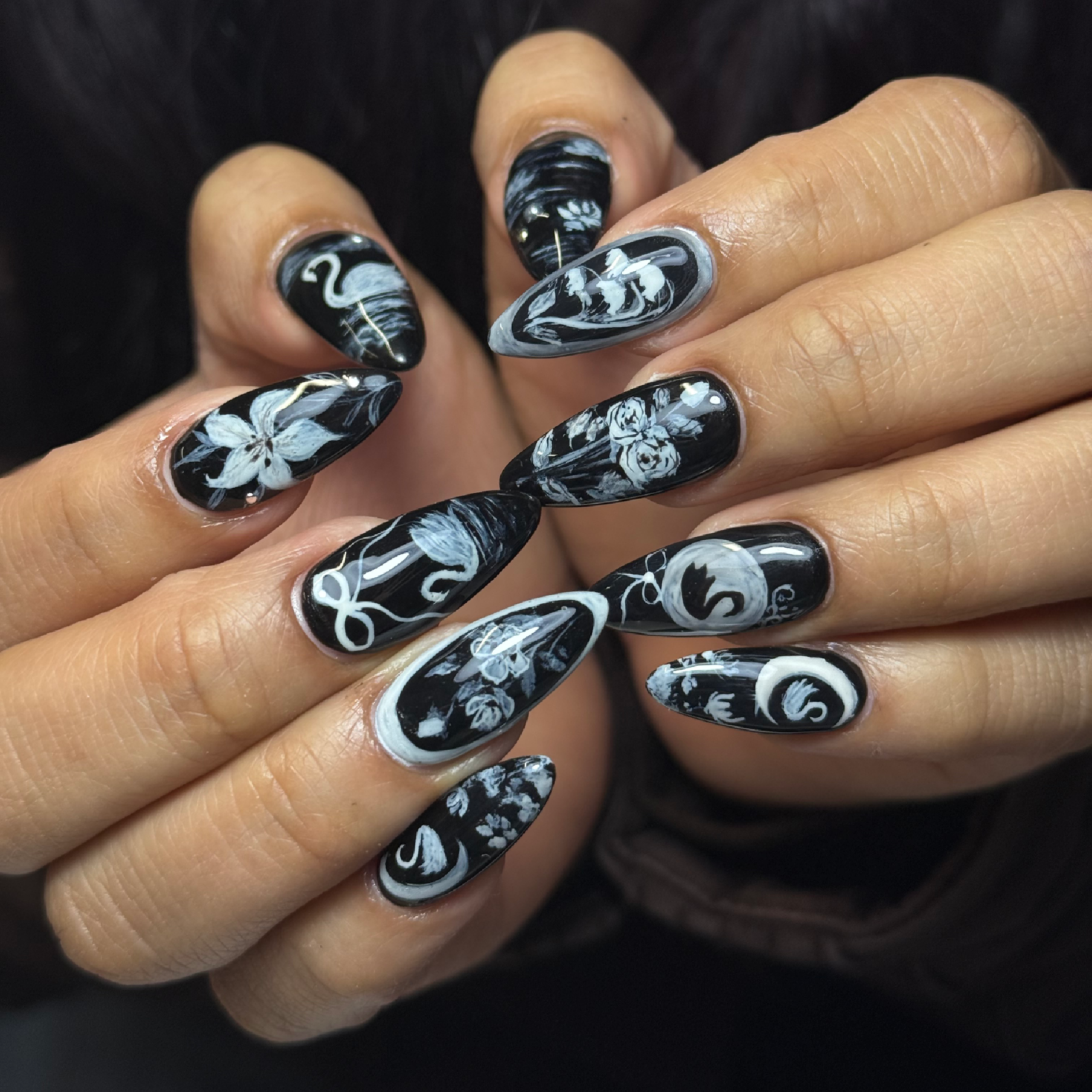 🪩Extensions + Design full set(150)
