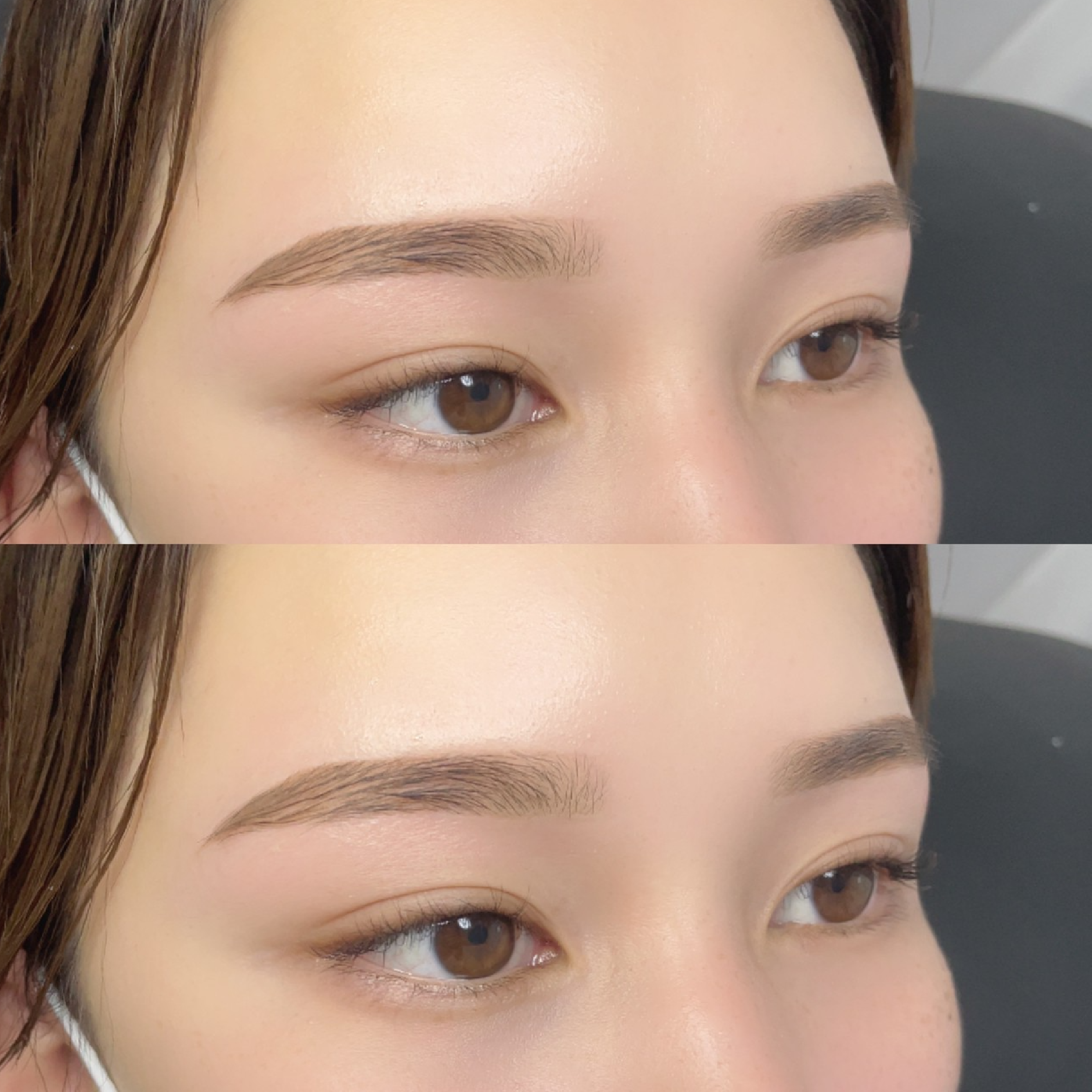 眉毛カラー+美眉毛アイブロウWAXスタイリング+眉メイク仕上げ＋指名料込み