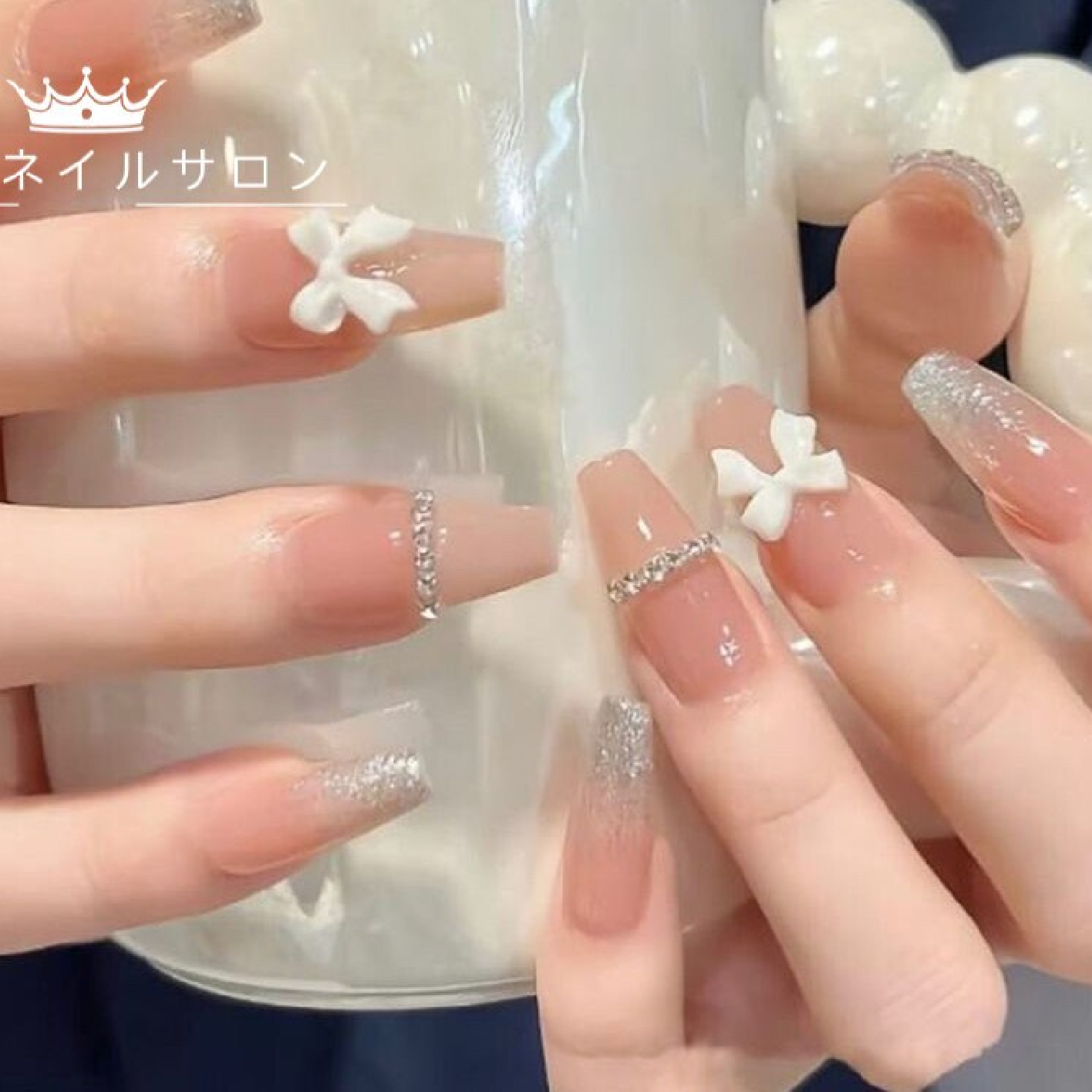 【チップ長さ出し】選べる定額プレミアム♪厳選30種類ワンホンネイル ¥11980