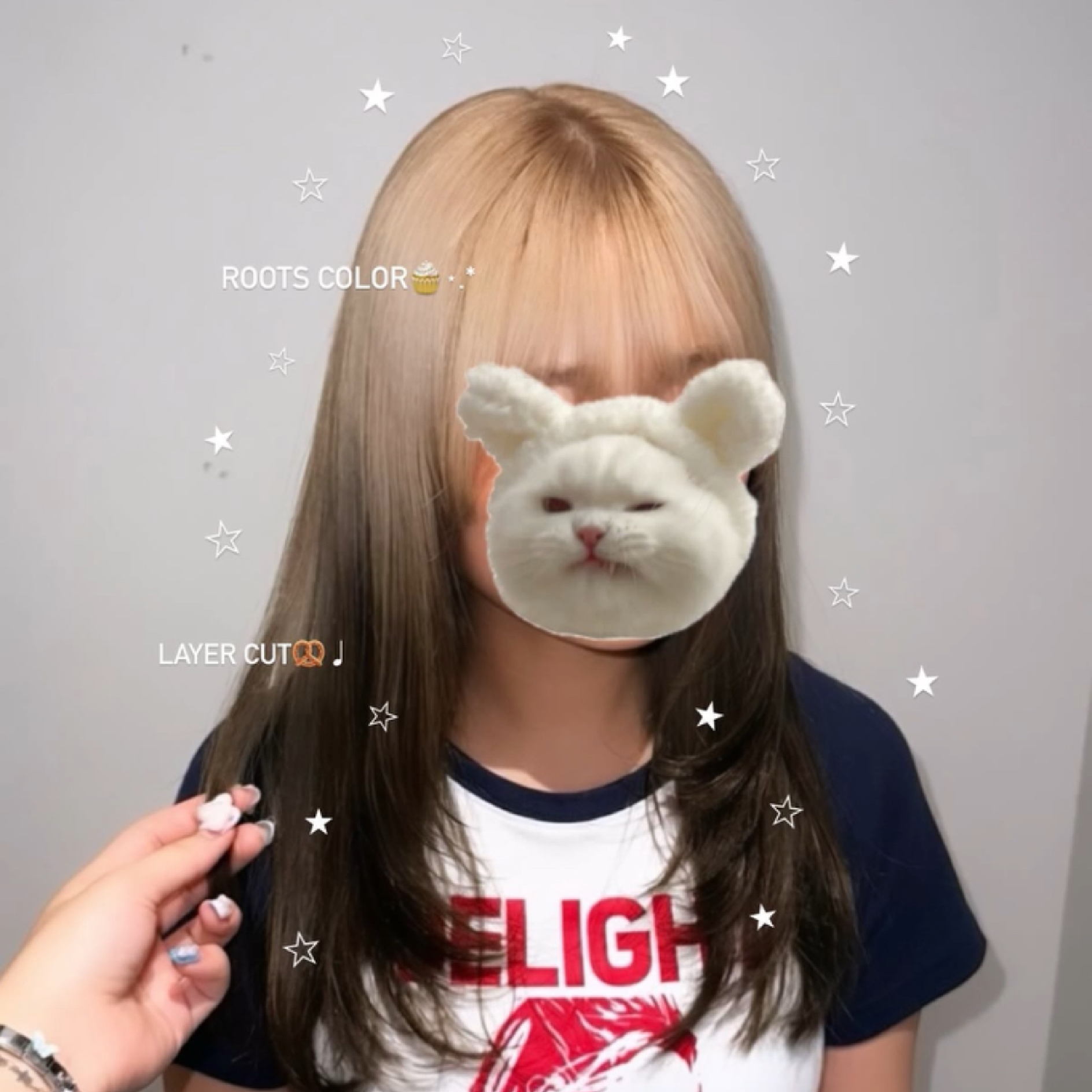 cut➕W color（bleach🙆🏼‍♀️）⭐︎⭐︎