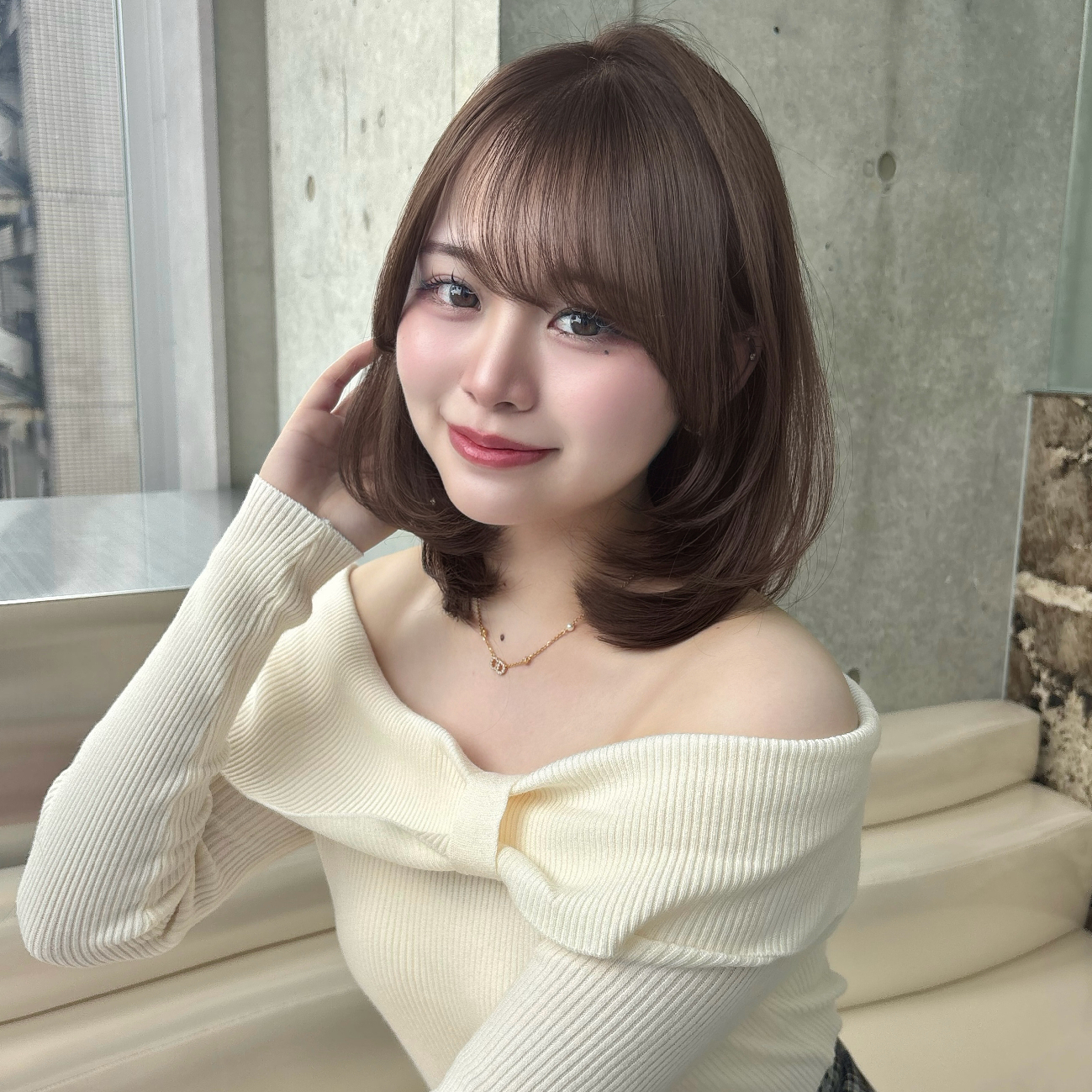 【平日限定】カット✂️➕ブリーチなしダブルカラー🎨➕1stepトリートメント