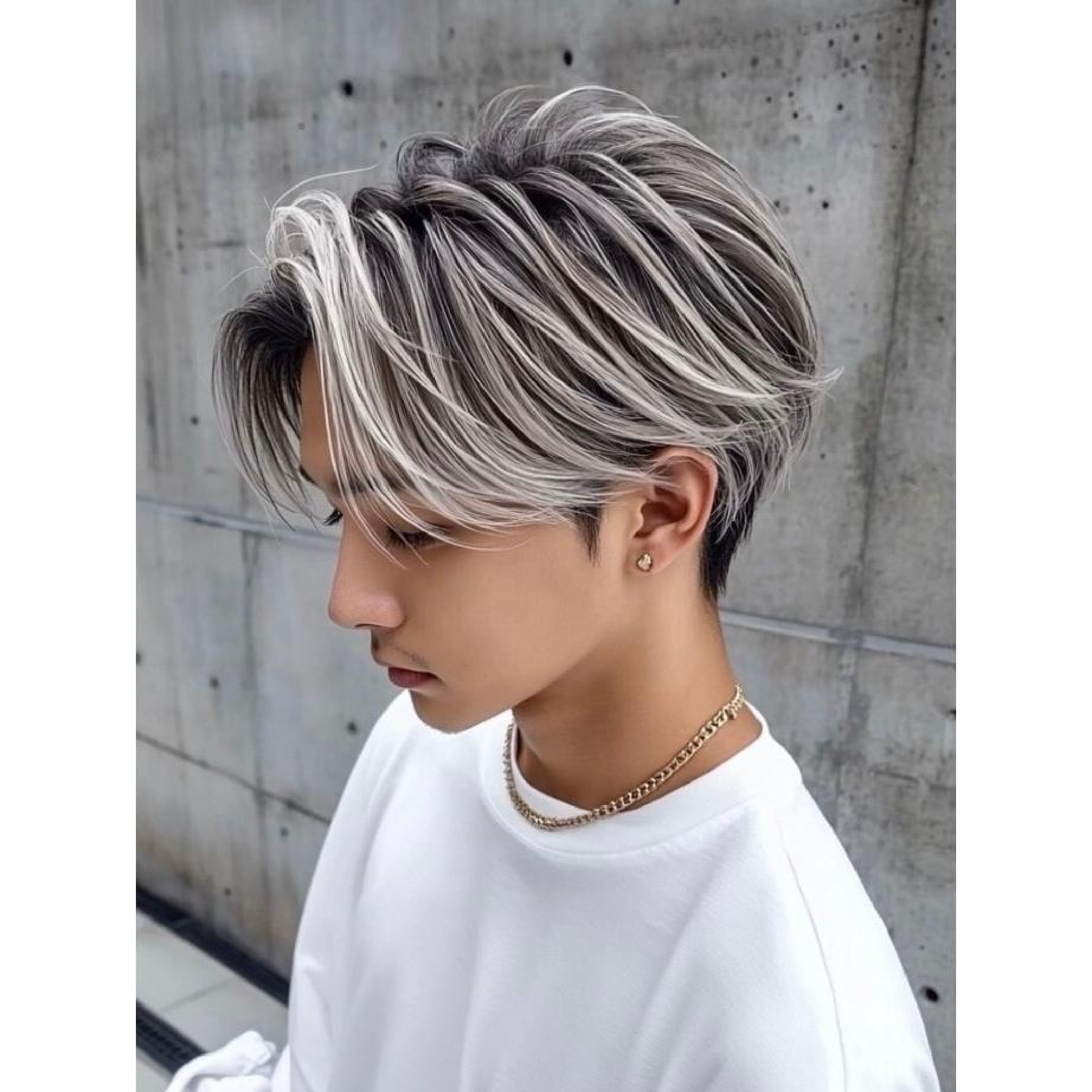 【men's限定】カット＋髪質改善メンズバレイヤージュ 　　[ハイライト相談可]