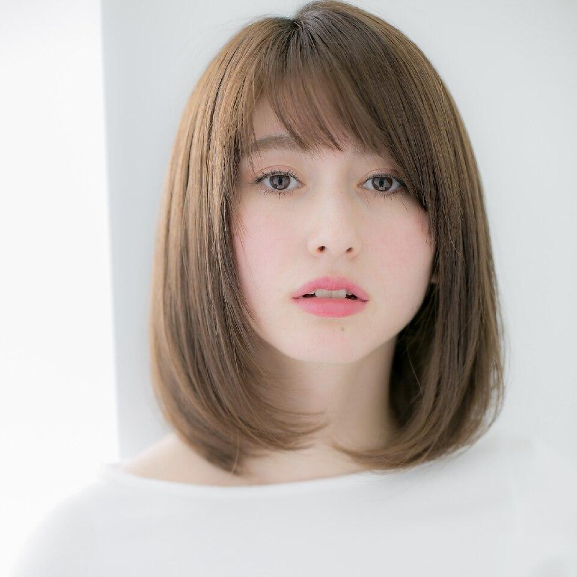 【ボリュームダウン☆】カット＋ナチュラルストレート＋カシミヤTr