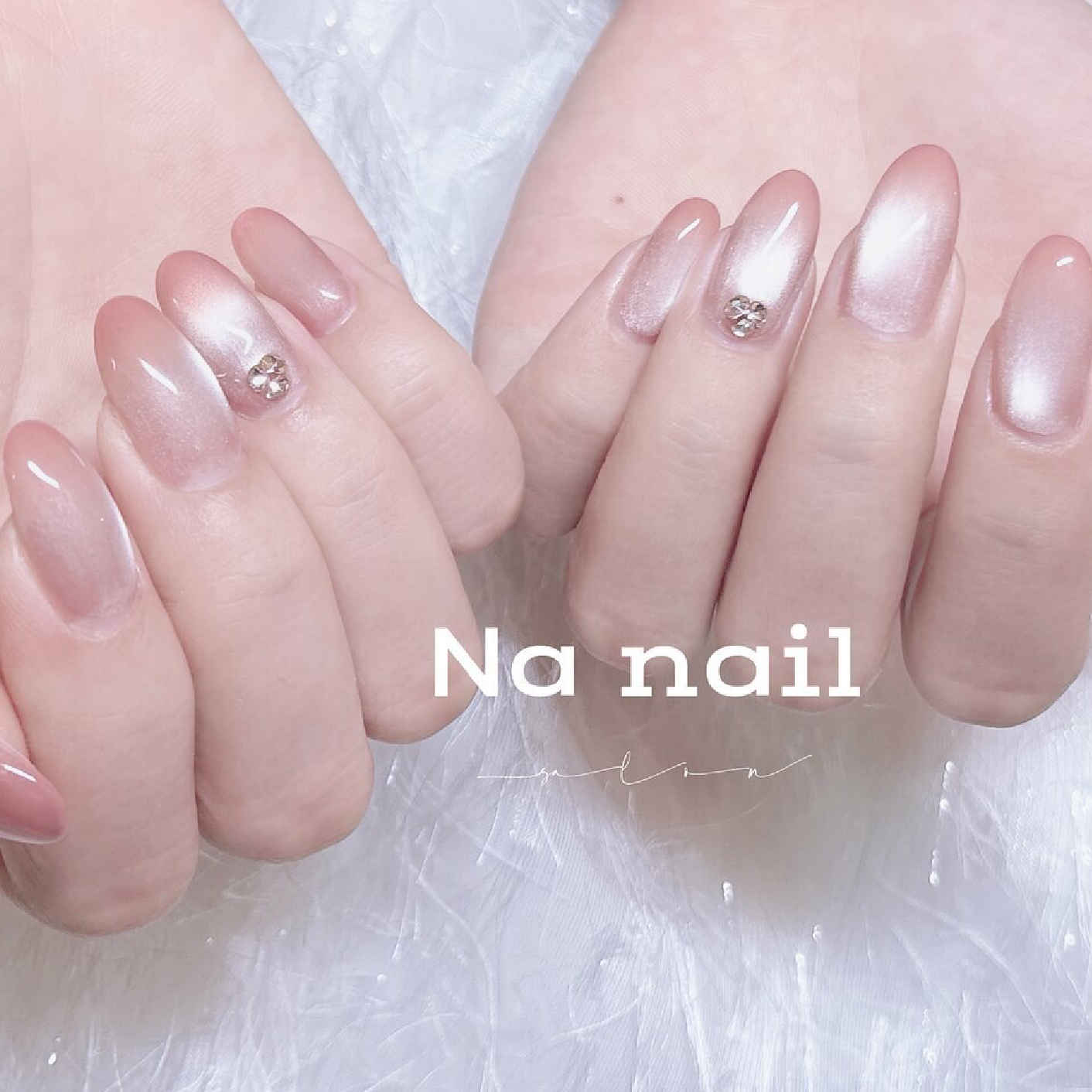 ハンド★ SNS話題★マグネット＋カラーグラデーション★￥6380