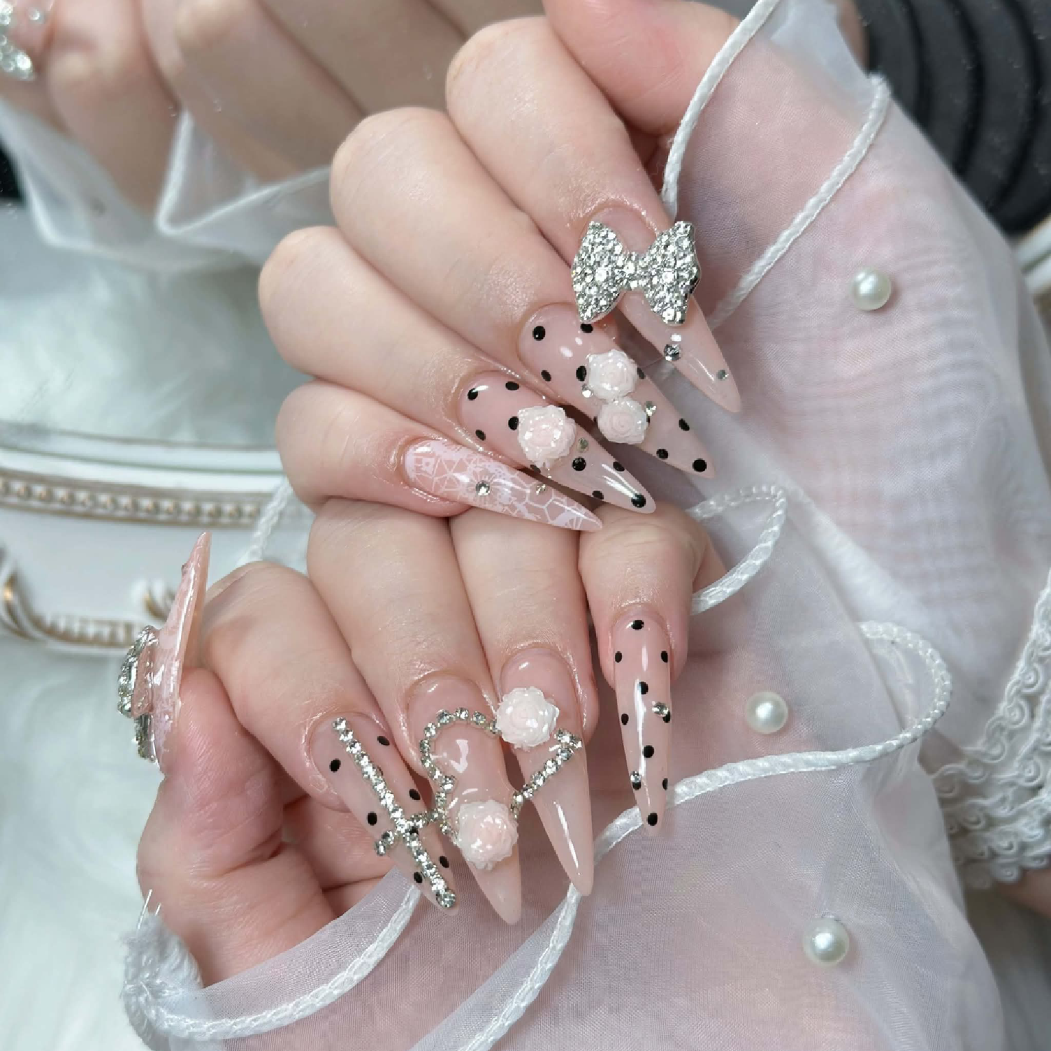 🎀【自爪】持ち込みデザイン+パーツ付け放題