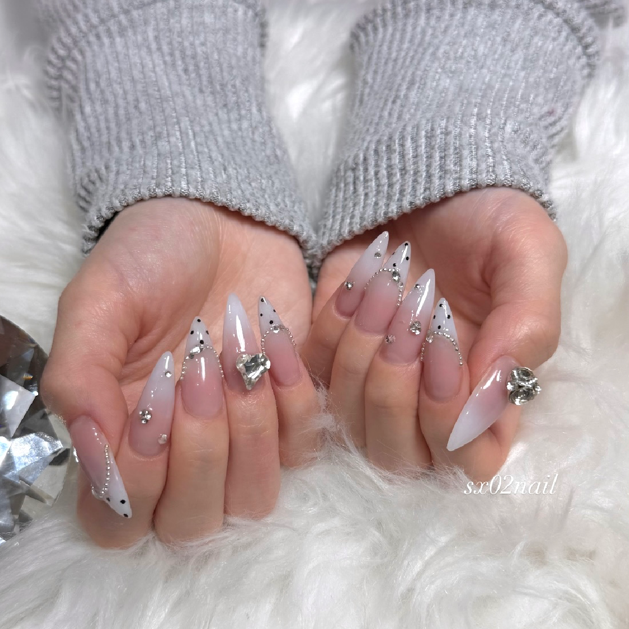 パーツ付け放題💎アクリルスカルプ ベイビーブーマー🎀
