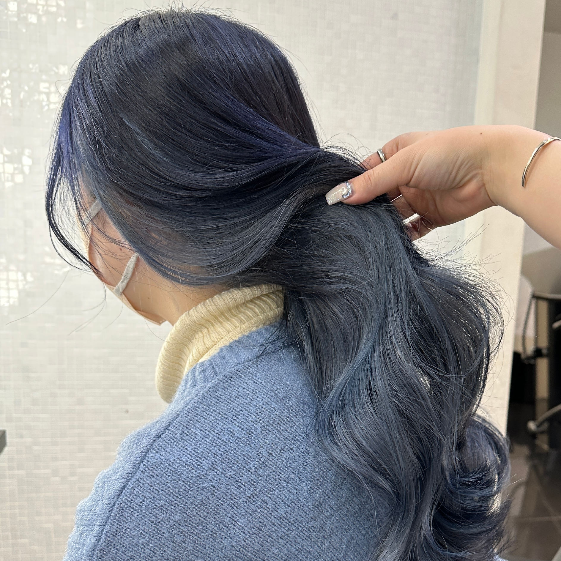 プレミアム艶カラー♡デザイン(ブリーチ有)