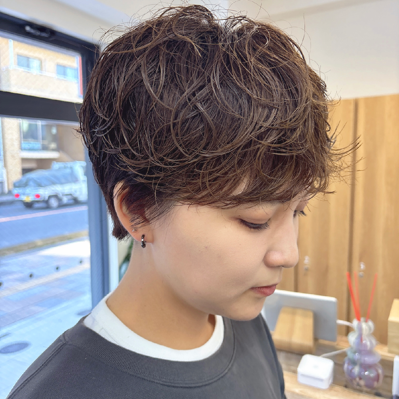 カット+ヘアカラー+パーマ美髪ケアコース