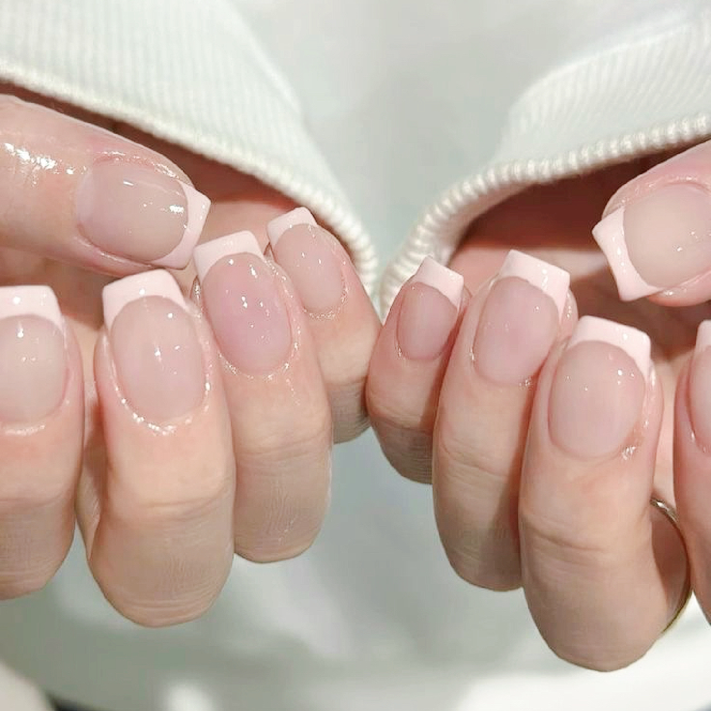 ✨️🤍フレンチネイル[クリアベース]🤍✨️ オフ無 ¥7500