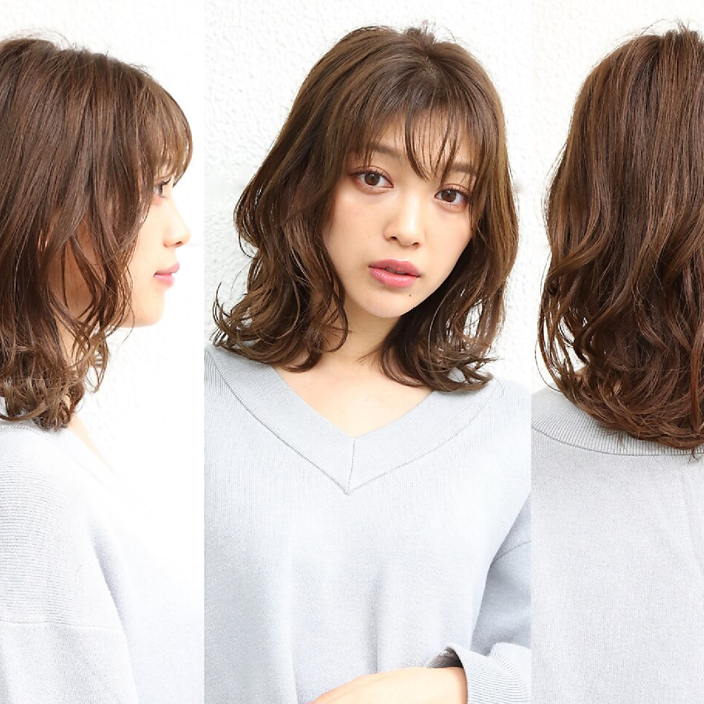 カット+コスメパーマ+オーガニックトリートメント　￥8480　[錦糸町]