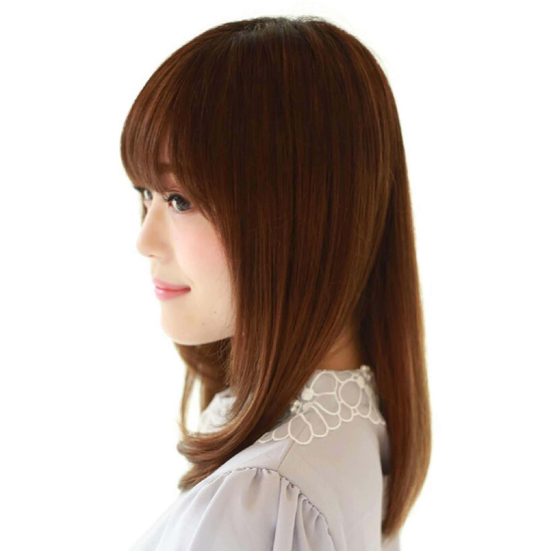 カット+顔周り縮毛矯正+カラー+ハホニコトリートメント　￥17980　[錦糸町]