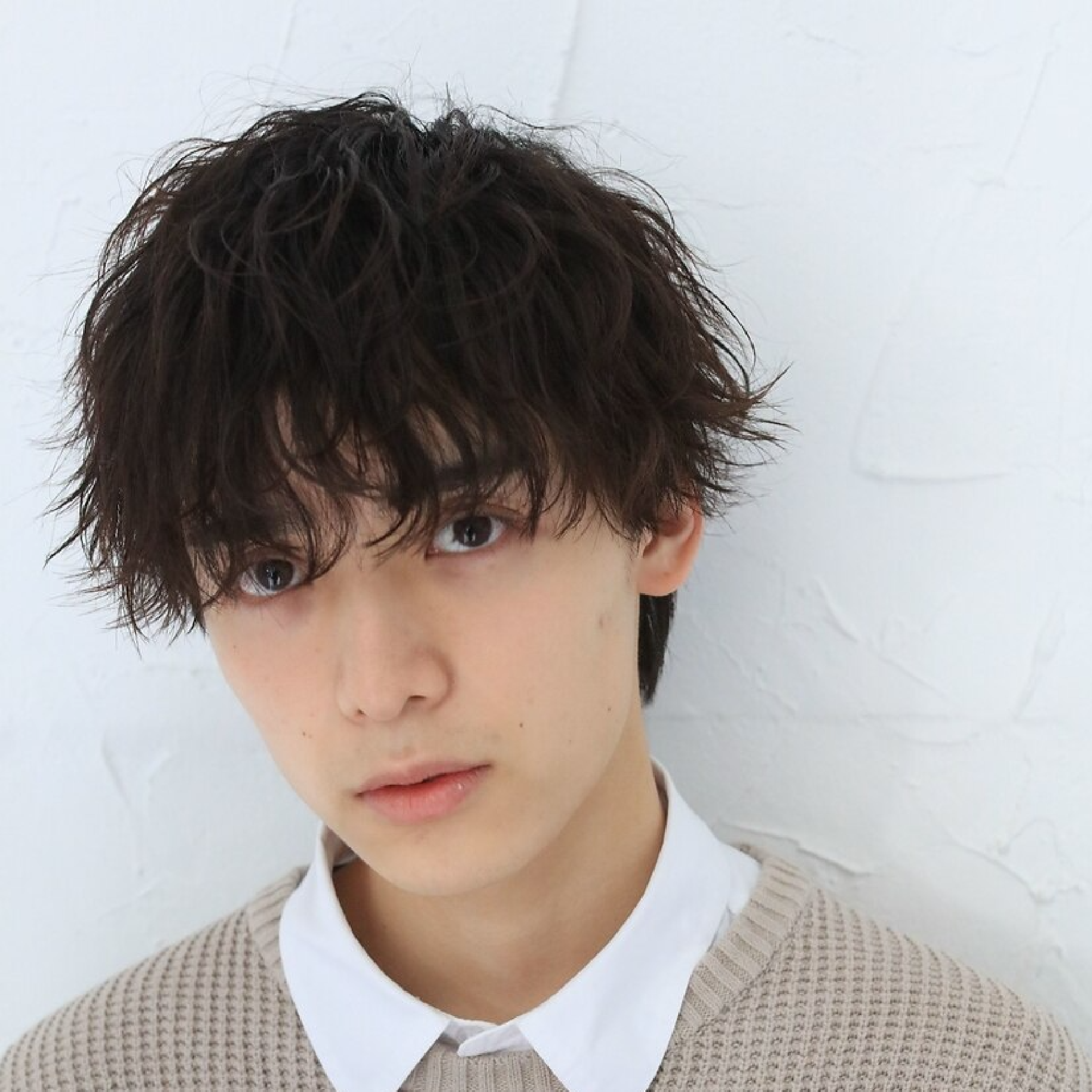 【人気のツイスパ】メンズカット+ツイストスパイラルパーマ ￥15400