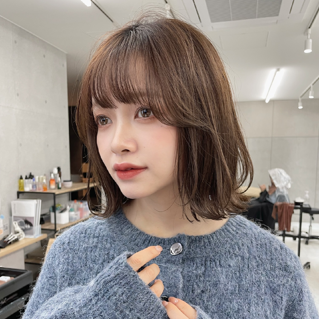 ✨「結んでも可愛い顔まわり。」🤍前髪カット➕盛れる顔周りカット