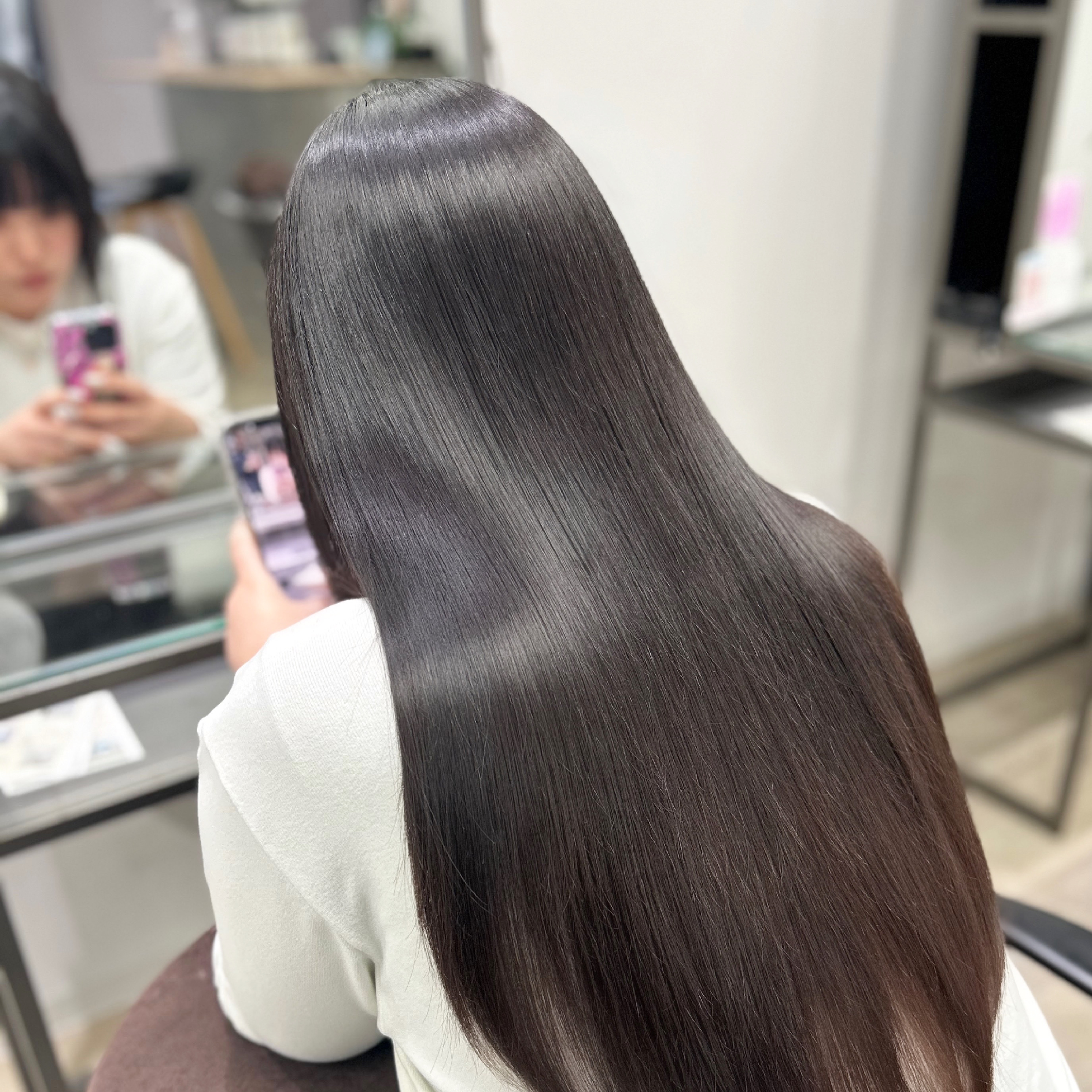 【大人気話題沸騰中】カット＋髪質改善シルクストレート＋5stepTOKIO TR