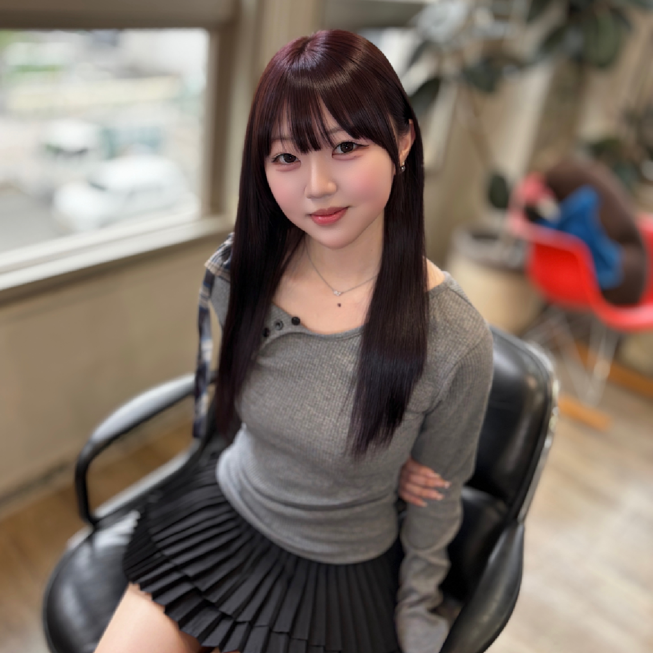 【ネイリー限定】顔周りカット＋髪質改善シルクトリートメント