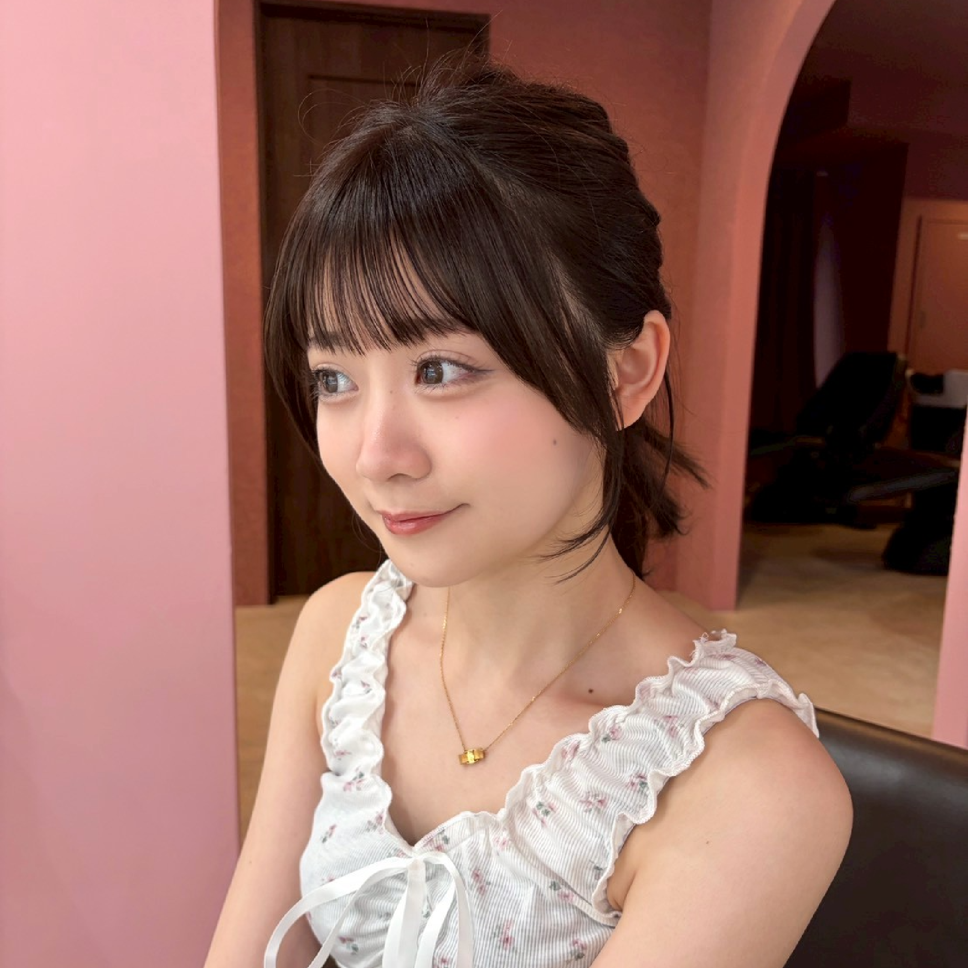 【うねり対策】前髪顔まわり縮毛矯正＋前髪顔まわりカット