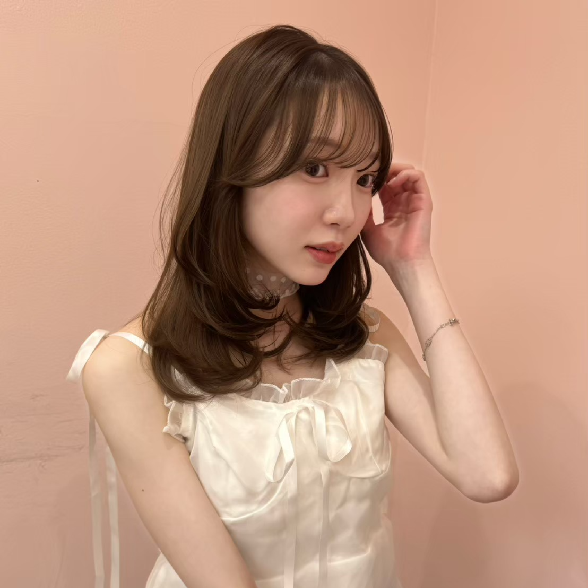 【2回目人気】透明感カラー＋1stp Aujuaトリートメント ¥11000
