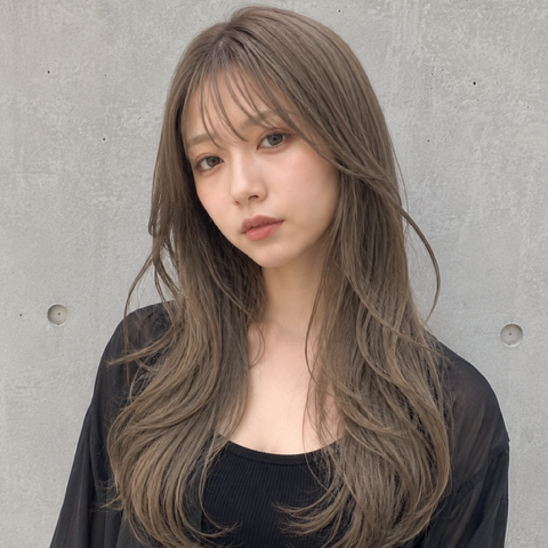 ブリーチなしダブルカラー　￥11000