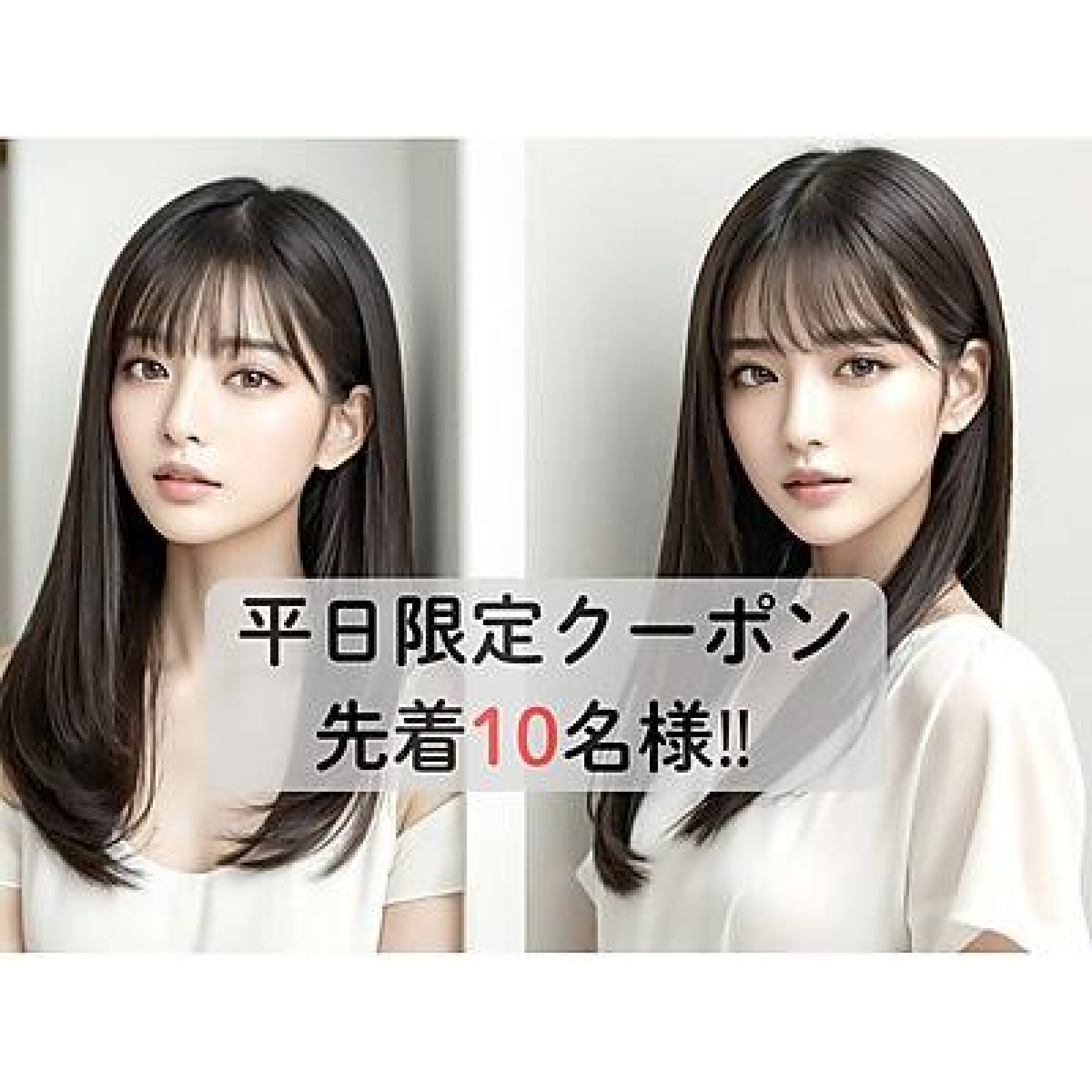 【平日限定価格！】カット+髪質改善トリートメント