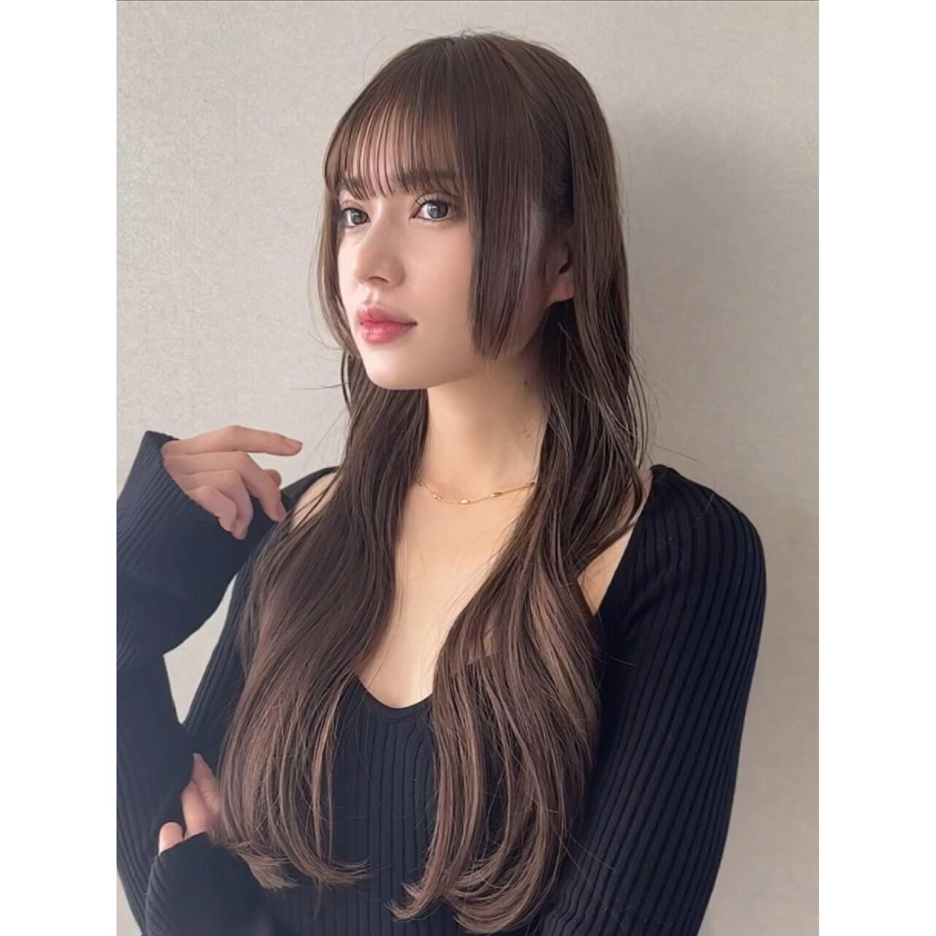 【浜田限定】前髪カット+前髪顔まわりストレート￥20900[銀座]