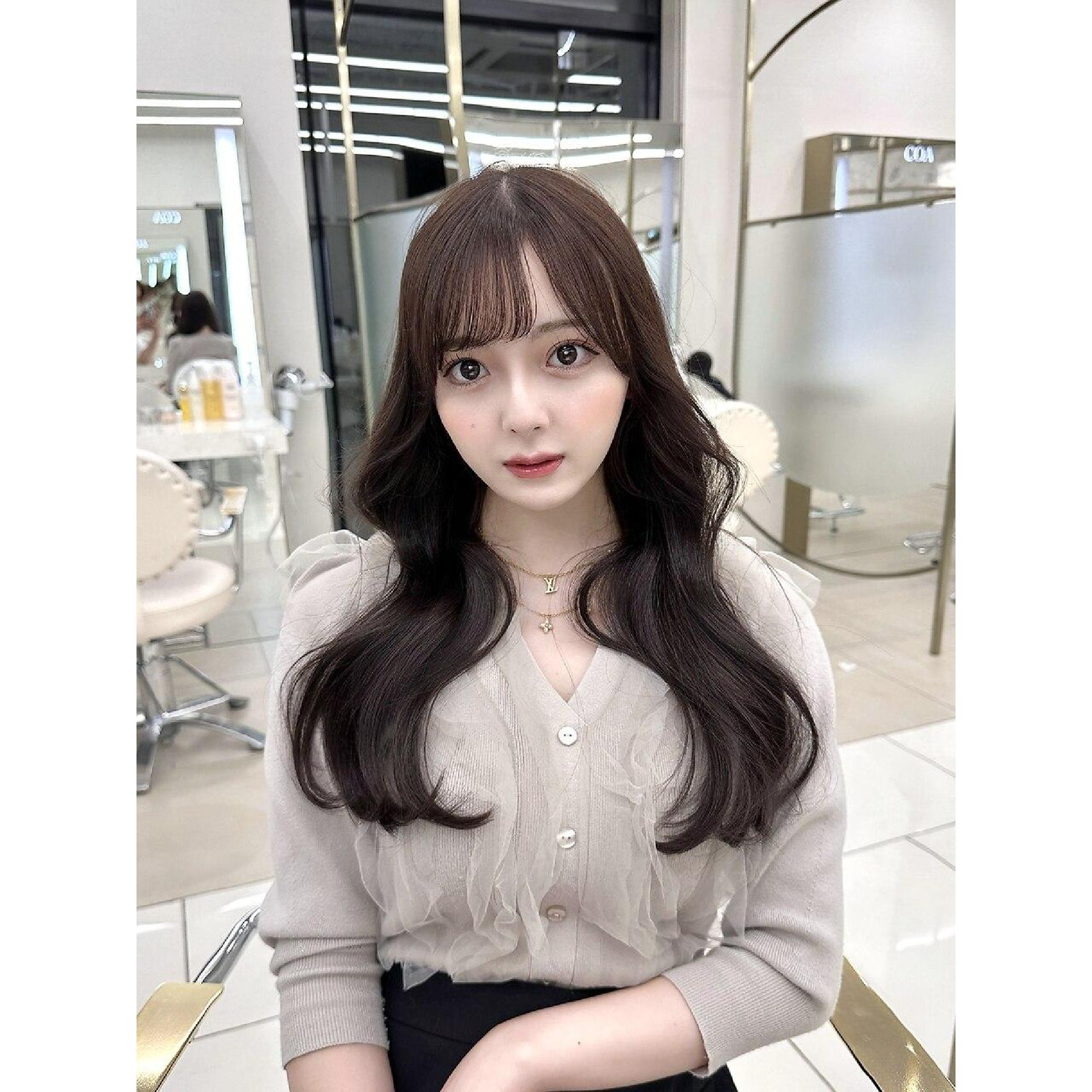 髪質改善でサラ艶 似合わせカット＋カラー＋トリートメント￥16500～