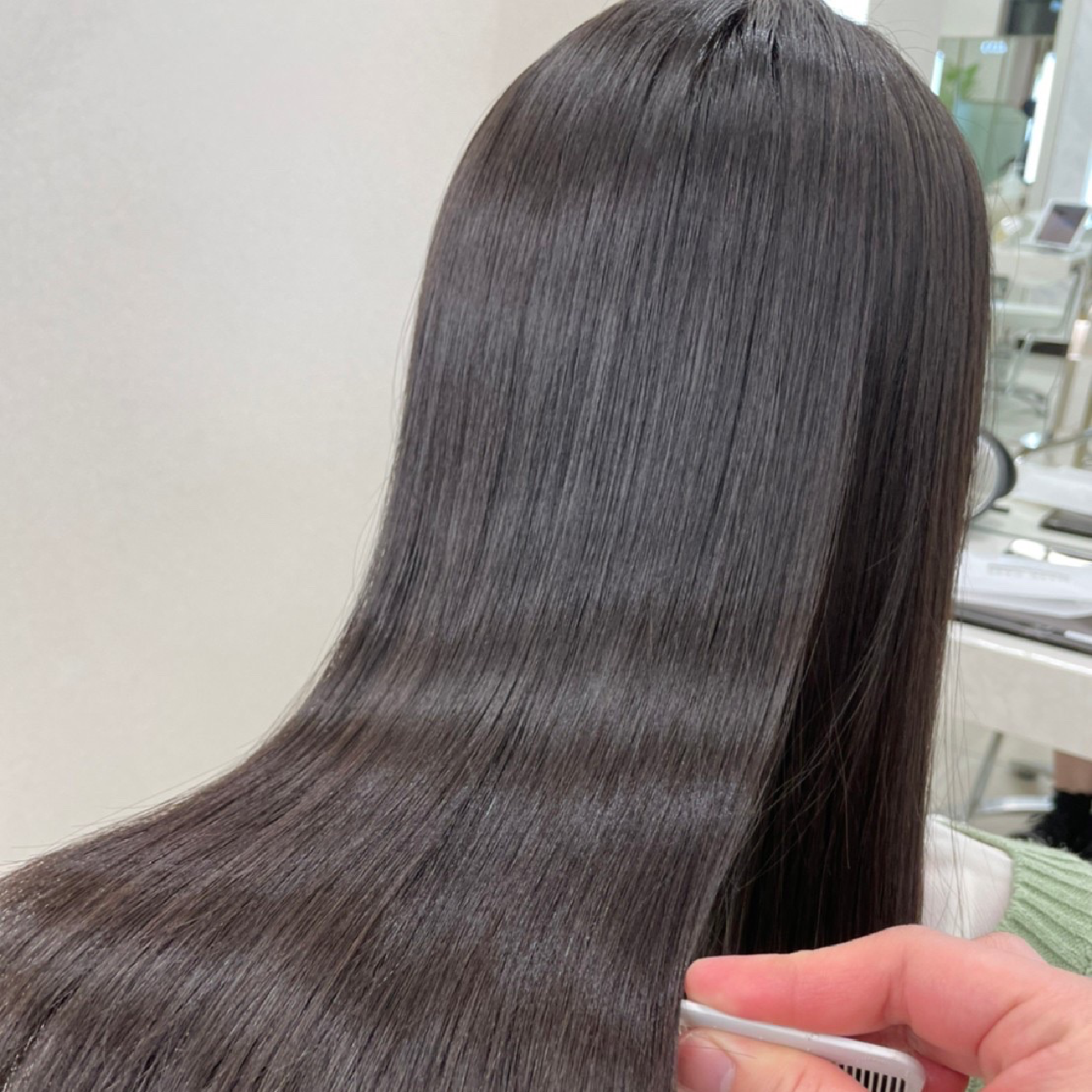 【クロ限定】カット＋髪質改善ストレート＋艶トリートメント