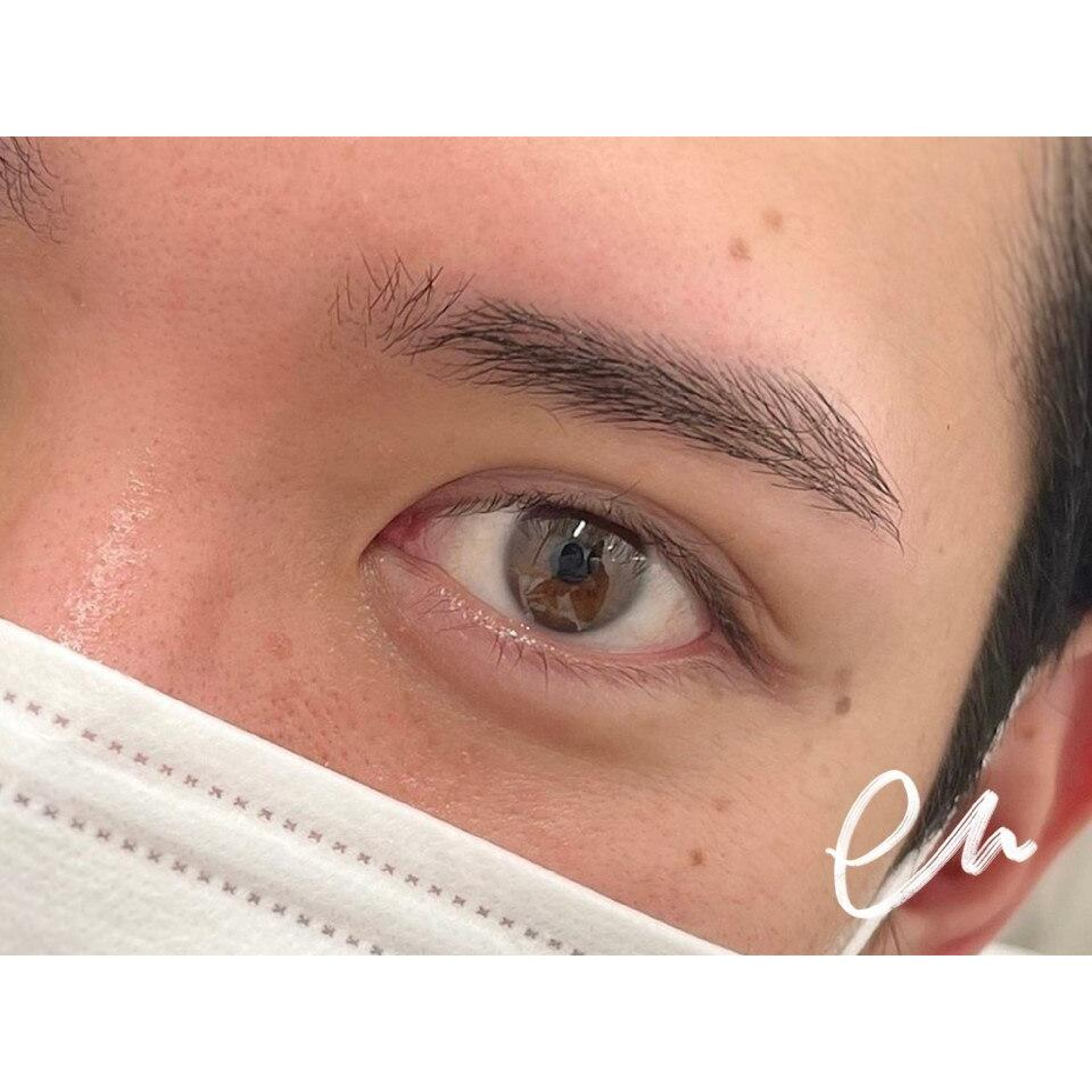 【メンズ限定】眉毛アイブロウWAX + 眉癖改善(HBL) ￥7800