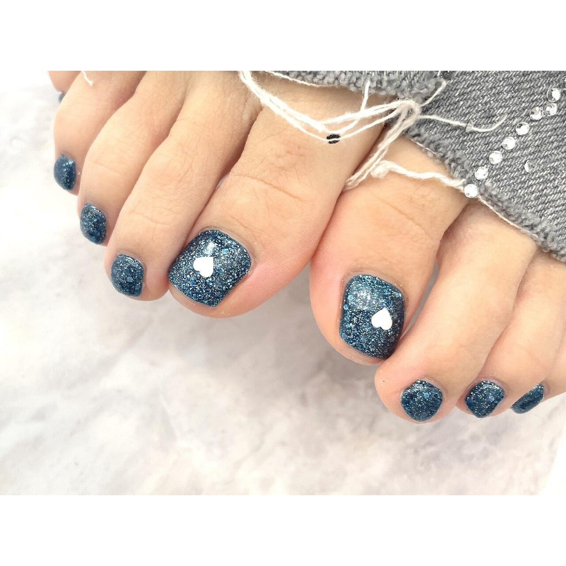 【フットネイル】フットワンカラー¥9000