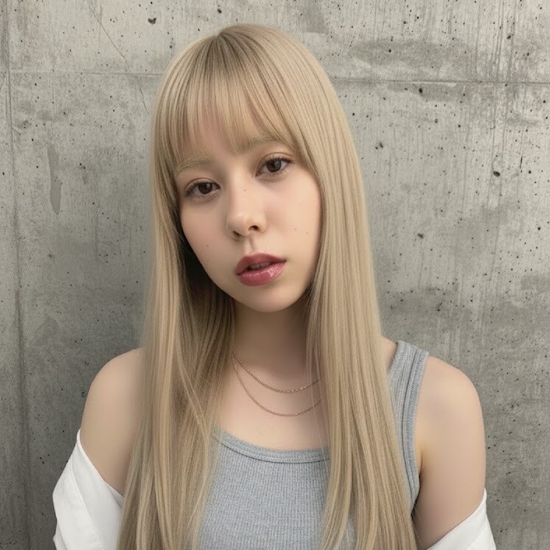 【オススメ】　カット＋リタッチブリーチ＋カラー＋トリートメント￥18150